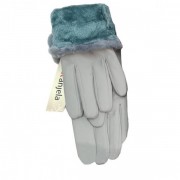 Женские перчатки сенсорные ANJELA FGBKT-173 р. M Светло-серый