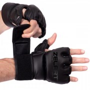 Перчатки для смешанных единоборств MMA Zelart BO-5699 XXS Черный