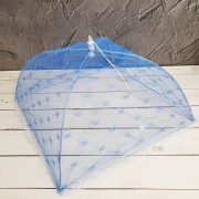 Сітка-парасолька від мух і комах 40 см, блакитний