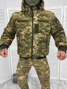 Тактическая куртка зима армейский камуфляж Пиксель, размер XL