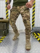 Штурмовые армейские камуфляжные штаны ВСУ Мультикам, размер XL