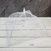 Сетка-зонтик от мух и насекомых 30 см, белый