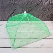 Сетка-зонтик от мух и насекомых 30 см, зеленый