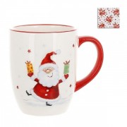 Чашка керамическая Flora Санта с подарками 0,35л. 32767