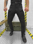 Армейские тактические однотонные брюки ВСУ Черный, размер M