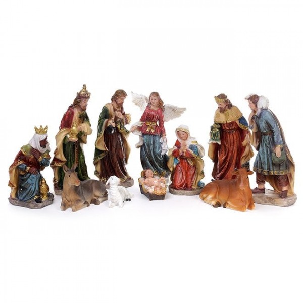Різдвяний Вертеп Flora (набір з 11 фігур) 12107