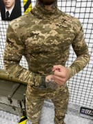Военная рубашка с длинным рукавом Пиксель, размер L