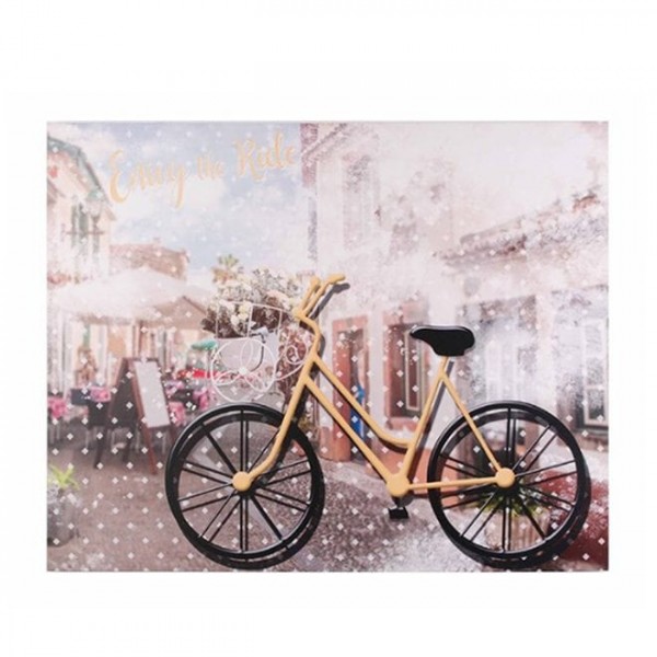 Картина Велосипед Flora 50х40 см. 30599