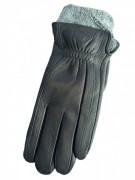 Перчатки мужские кожаные S-114 р. 12 Черный