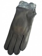 Перчатки мужские кожаные S-111 р. 12 Черный