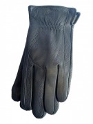 Перчатки мужские кожаные S-104 р. 10,5 Черный